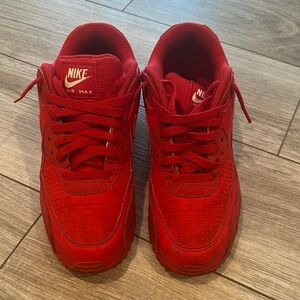 Nike Air Max Bold Red Sneakers